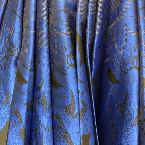 Mon Cheri High Low Illusion mesh sweetheart neckline gown - Picture 6 of 16